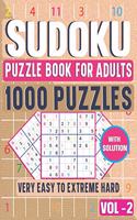 1000 Easy to Hard Sudoku Puzzle Book for Adults: The Ultimate Brain Health 6 Levels Sudoku Puzzles Book, Tons of Challenge and Fun for Your Brain Health