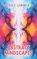 Abstract Mindscapes Reverse Coloring Book