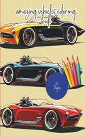 amazing vehicles coloring book