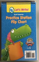Reading 2011 Lets Write Practice Station Flip Chart Grade 1