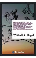 Vergleichend Physiologische Und Anatomische Untersuchungen Über Den Geruchs- Und Geschmackssinn Und Ihre Organe Mit Einleitenden Betrachtungen Aus Der Allgemeinen Vergleichenden Sinnesphysiologie