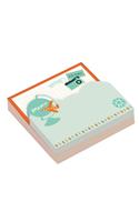 Travel Shaped Memo Pads