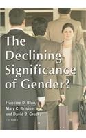 Declining Significance of Gender?