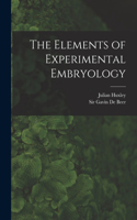 Elements of Experimental Embryology