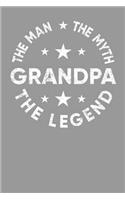 Grandpa: Memory Journal & Notebook - Writing Book For Me And My Dear Family Memories