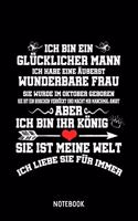 Ich Habe Eine Äußerst Wunderbare Frau Oktober: A5 (Handtaschenformat) Liebesbeweis Blanko Notizheft oder Pärchen Journal - Romantisches Tagebuch oder Witziges Hochzeitsgeschenk als Notizbuch für 