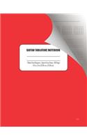 Guitar Tablature Notebook