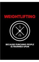 Weightlifting Notebook - Logbook - Workbook - Training Journal