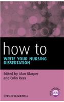 How To Write Your Nursing Dissertation