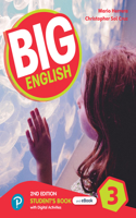 Big English 2nd Ed Level 3 Student's Book and Interactive eBook with Online Practice and Digital Resources