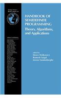 Handbook of Semidefinite Programming: Theory, Algorithms, and Applications