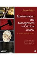 Administration and Management in Criminal Justice: A Service Quality Approach