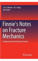 Finnie's Notes on Fracture Mechanics