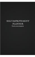 Self Improvement Planner: Track your progress