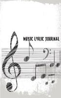 Music Lyric Journal