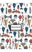 Art Pattern: Blank Paper for Drawing, Doodling or Sketching (Sketchbooks)