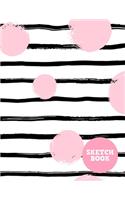 Sketch Book: Cute Note Pad for Drawing, Writing, Painting, Sketching or Doodling - Art Supplies for Kids, Boys, Girls, Teens Who Wants to Learn How to Draw - Vol