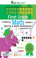 Ready to Learn: First Grade Math Write & Wipe Workbook with Popper: (Ready to Learn)