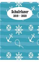 Schulplaner 2019 - 2020: Matrose Seemann das hausaufgabenheft 2019 - 2020 für das neue schuljahr; mit kalender, stundenplan für jedes semester, wochenplaner, kontaktliste un