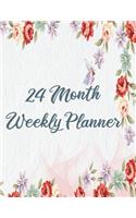 24 Month Weekly Planner