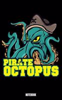 Pirate Octopus Notebook
