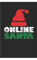Online Santa Christmas Journal