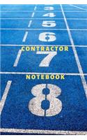 contractor notebook Diary - Log - Journal For Recording job Goals, Daily Activities, & Thoughts, History