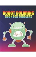 robot coloring book for toddlers: Robot coloring book for kids, jumbo, children, toddlers, crayons, adult, mini, girls and Boys. Large 8.5 x 11 & 35 Coloring Pages