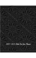 2019-2023 Black Five Year Planner