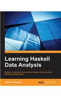 Learning Haskell Data Analysis: (English)