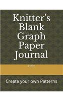 Knitter's Blank Graph Paper Journal
