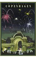 Copenhagen, Denmark Notebook: Blank Journal Diary Memoir Log Logue(14 Retro 150 Lined)