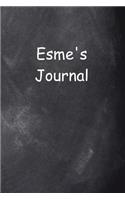 Esme Personalized Name Journal Custom Name Gift Idea Esme: (Notebook, Diary, Blank Book)(Name Personalized Journals Notebooks Diaries)