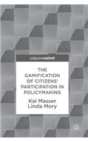 Gamification of Citizens' Participation in Policymaking