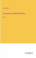 Therapeutics and Materia Medica