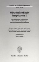 Wirtschaftsethische Perspektiven II