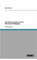 Rolle des Lehrers in der Montessori-Pädagogik