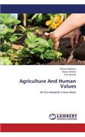Agriculture and Human Values