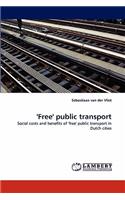 'Free' public transport