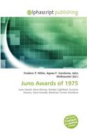 Juno Awards of 1975: (English)