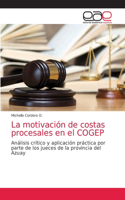 motivación de costas procesales en el COGEP