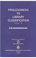 Prolegomena to Library Classification: (Edition III)