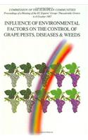 Influence of Environmental Factors on the Control of Grape Pests, Diseases and Weeds
