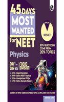 PW 45 Days NEET Most Wanted Physics for NEET UG 2024 Chapter wise Revision Based on 80-20 rule with Sample Papers and Handpicked Past Year Questions