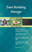 Event Marketing Manager Critical Questions Skills Assessment