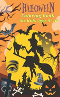 Halloween Coloring Book for Kids Ages 4-10: Spooky Cute Halloween Coloring Book for Kids Ages 4-10