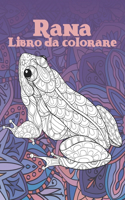 Grenouille - Livre de coloriage