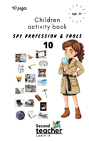 Spy Profession and Tools;children Activity Book-10