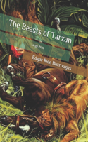 The Beasts of Tarzan: Large Print