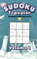 Sudoku Traveler: 80 Medium difficulty puzzles